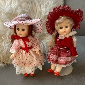 Vintage 1984 Vogue Ginny Doll "Going Shopping” & “sweet Rosebud”